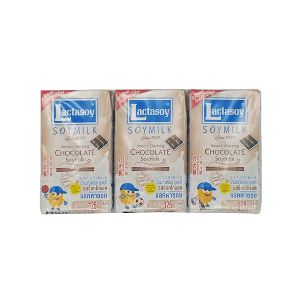 Lactasoy Soy Milk Chocolate 6's 750ml